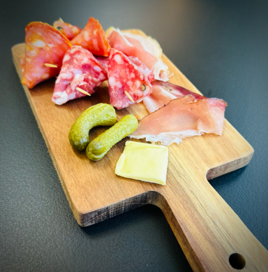Planche de charcuterie italienne