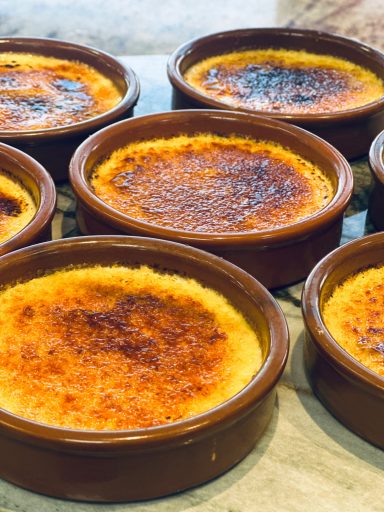 Crème brulée maison