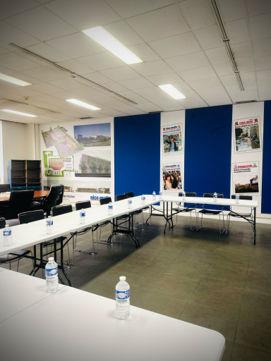 location salle de reunion, séminaire et formation à nice ouest, disposition en u