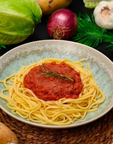 Linguine à la bolognaise