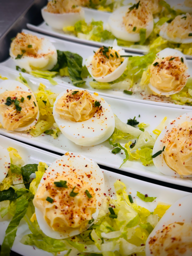 Oeufs mimosas